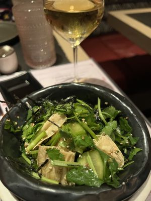 Smashed Cucumber Salad 🥗   at PLANTA Queen in New York City