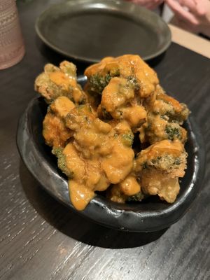 Broccoli 🤤   at PLANTA Queen in New York City