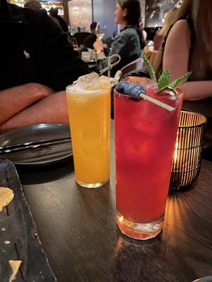 Mez-cal me maybe and Kombucha mojito   at PLANTA Queen in New York City