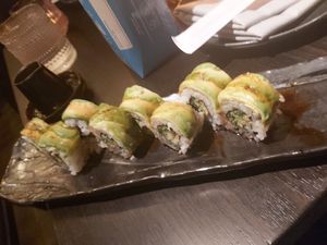 Dragon Rolls at PLANTA Queen in New York City