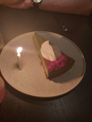 Matcha Cheesecake at PLANTA Queen in New York City