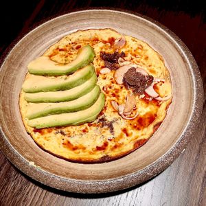 Omelette w/ Truffle and Avocado   at PLANTA Queen in New York City