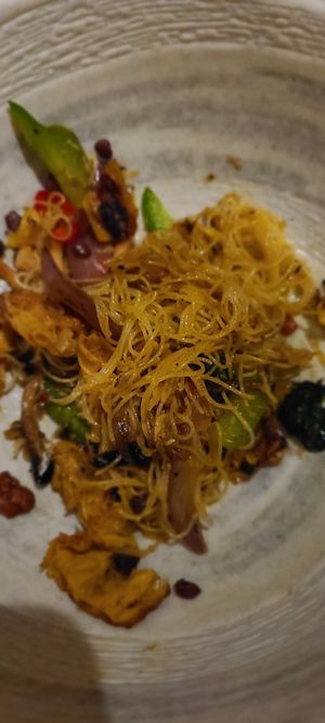 Singapore noodles at PLANTA Queen in New York City