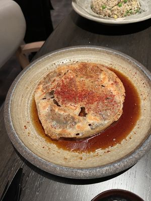 Crispy gyoza  at PLANTA Queen in New York City