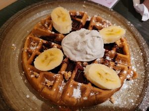 Waffles at PLANTA Queen in New York City