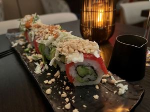 Rainbow Roll  at PLANTA Queen in New York City