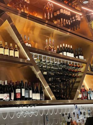 Gorgeous bar at PLANTA Queen in New York City