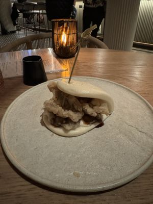 Bao bun - loved!  at PLANTA Queen in New York City