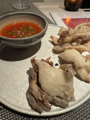 Fried oyster mushrooms appetizer (forgot the proper title)   at PLANTA Queen in New York City