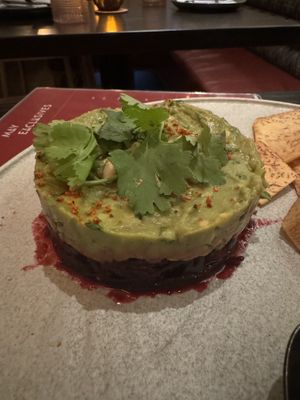 Avocado lime Tartare  at PLANTA Queen in New York City