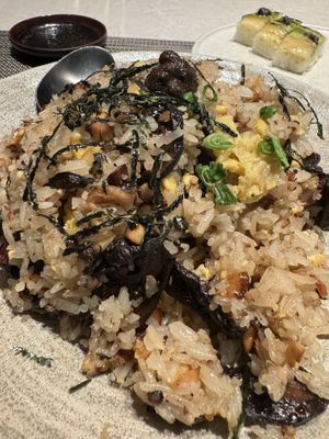 Truffle Fried Rice, no peas   at PLANTA Queen in New York City