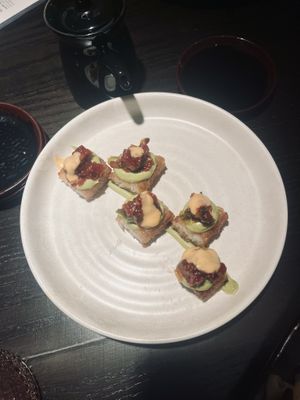 Crispy ricee  at PLANTA Queen in New York City