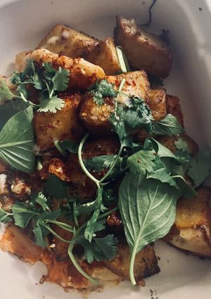 Take out Japanese Sweet Potatoes   at PLANTA Queen in New York City