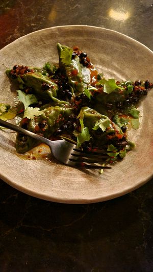 Dumplings at PLANTA Queen in New York City