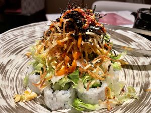 Volcano roll  at PLANTA Queen in New York City
