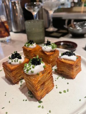 1000 layer potato  at PLANTA Queen in New York City