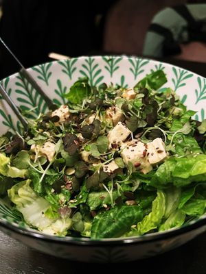 Baby gem green goddess salad  at PLANTA Queen in New York City