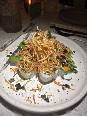Volcano roll  at PLANTA Queen in New York City