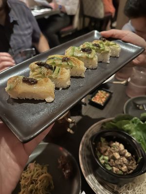 Torched & Pressed Roll  at PLANTA Queen in New York City