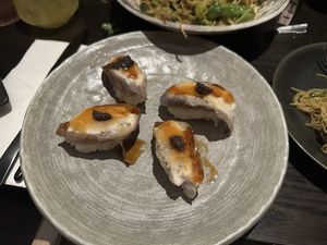 Unagi Eggplant Nagiri  at PLANTA Queen in New York City
