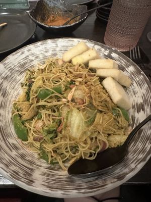 Singapore Noodles  at PLANTA Queen in New York City