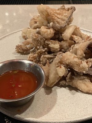 Fried mushrooms    at PLANTA Queen in New York City