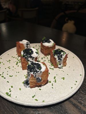 1,000 layer crispy potatoes at PLANTA Queen in New York City