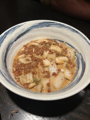 Dan dan noodles at PLANTA Queen in New York City