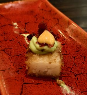 Crispy rice  at PLANTA Queen in New York City