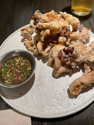 Oyster mushrooms- very good  at PLANTA Queen in New York City