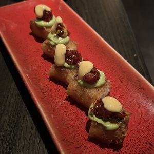Crispy rice  at PLANTA Queen in New York City