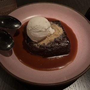 Sticky toffee pudding   at PLANTA Queen in New York City