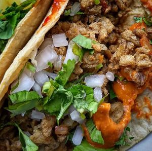 Taco de suadero 🔥 at Taco Grass in Mexico City