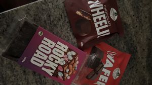 Buy the Rocky road!  at Vegan Chocolate Co - Online delivery in Dulwich Hill