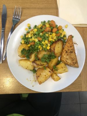 One of the main options  at Jídelna U tří Vegetariánů in Usti Nad Orlici