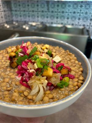 Čočka na kyselo  at Jídelna U tří Vegetariánů in Usti Nad Orlici