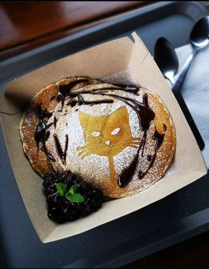 Pancakes at Bobu Bob in Ljubljana