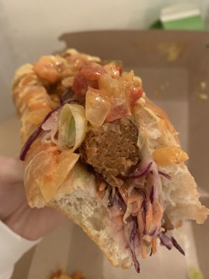 Hot dog Bob  at Bobu Bob in Ljubljana