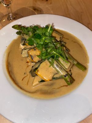 ginger curry  at The Elephant Walk in Boston