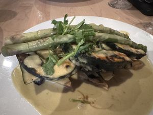 Vegetable tofu curry dish  at The Elephant Walk in Boston