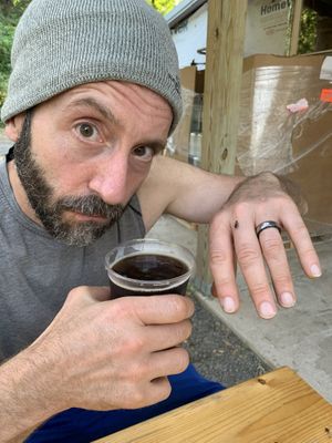 Our favorite mortise and tenon at Rough Cut Brewing Co in Kerhonkson