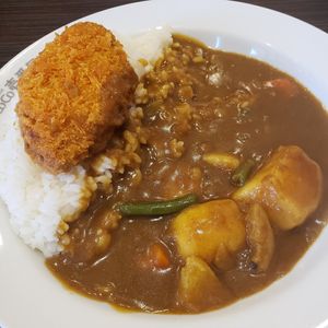 Soy cutlet with vegetables curry at CoCo Ichibanya  in Sasebo