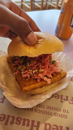 Korean Tofu at Fried Hustle in Preston