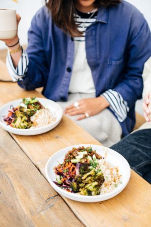 Nourish bowl at Sunshine Cafe & Yoga in Penryn