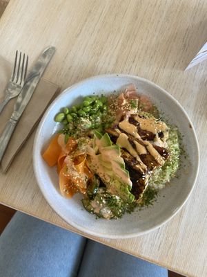 Nourish bowl   at Sunshine Cafe & Yoga in Penryn