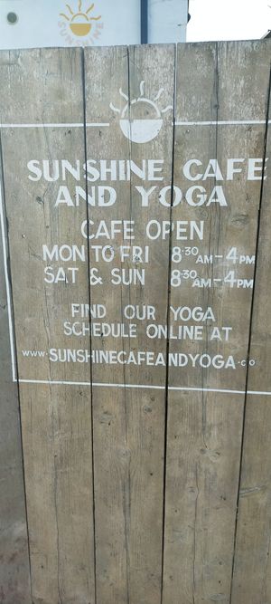  at Sunshine Cafe & Yoga in Penryn