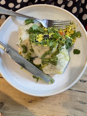 Wrap  at Sunshine Cafe & Yoga in Penryn