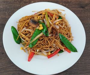 Yasai Yaki Soba at Red Star Noodle Bar in Oxford