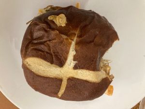 Oyster-mushroom sandwich (plated at home) at Black Rican Vegan in Bronx