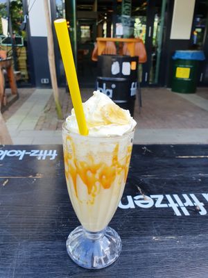 Banana mylkshake at Foodbar de Zoetekauw in Enschede